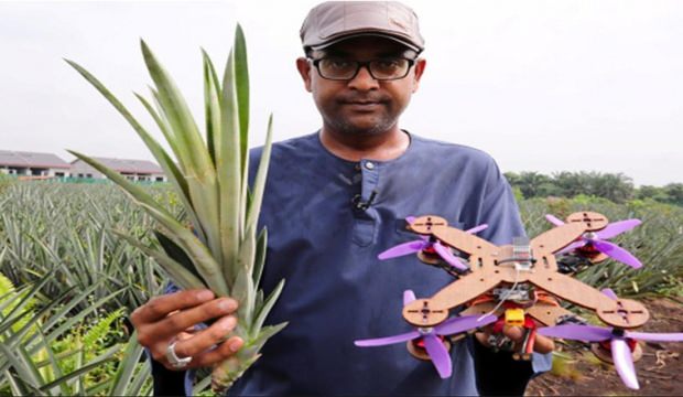 Ananas yaprağından İHA üretti Türkiye ile çalışmak istiyor