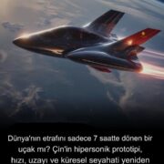 KÜRESEL ULAŞIMDA YENİ EŞİK… Çin’in 7 Saatte DÜNYA ÇEVRESİNİ DOLAŞAN HİPERSONİK UÇAĞI…