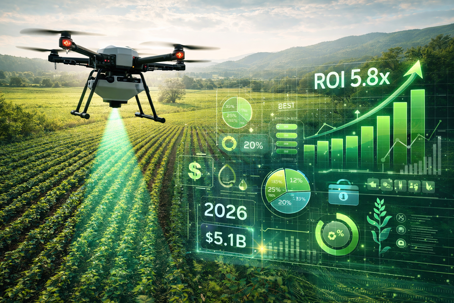 AgTech Drone Market, ROI and Precision Agriculture Analysis 2026