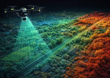 drone lidar mapping point cloud 3d data