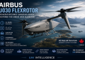 Airbus U030 Flexrotor tactical VTOL unmanned aircraft operated by Voyageur Aviation in Canada.